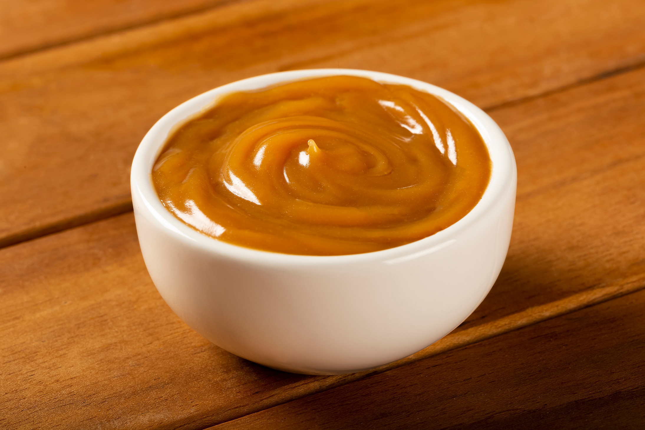 Dulce de leche, traditional sweet in Latin America.